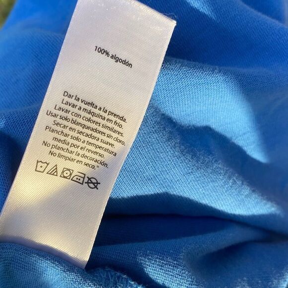 Vineyard Vines Happy Holiday 2016 Long Sleeve Blue Whale Logo Tee Shirt Top XS - Picture 8 of 8